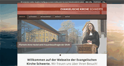 Desktop Screenshot of evangelische-kirche-schwerte.de